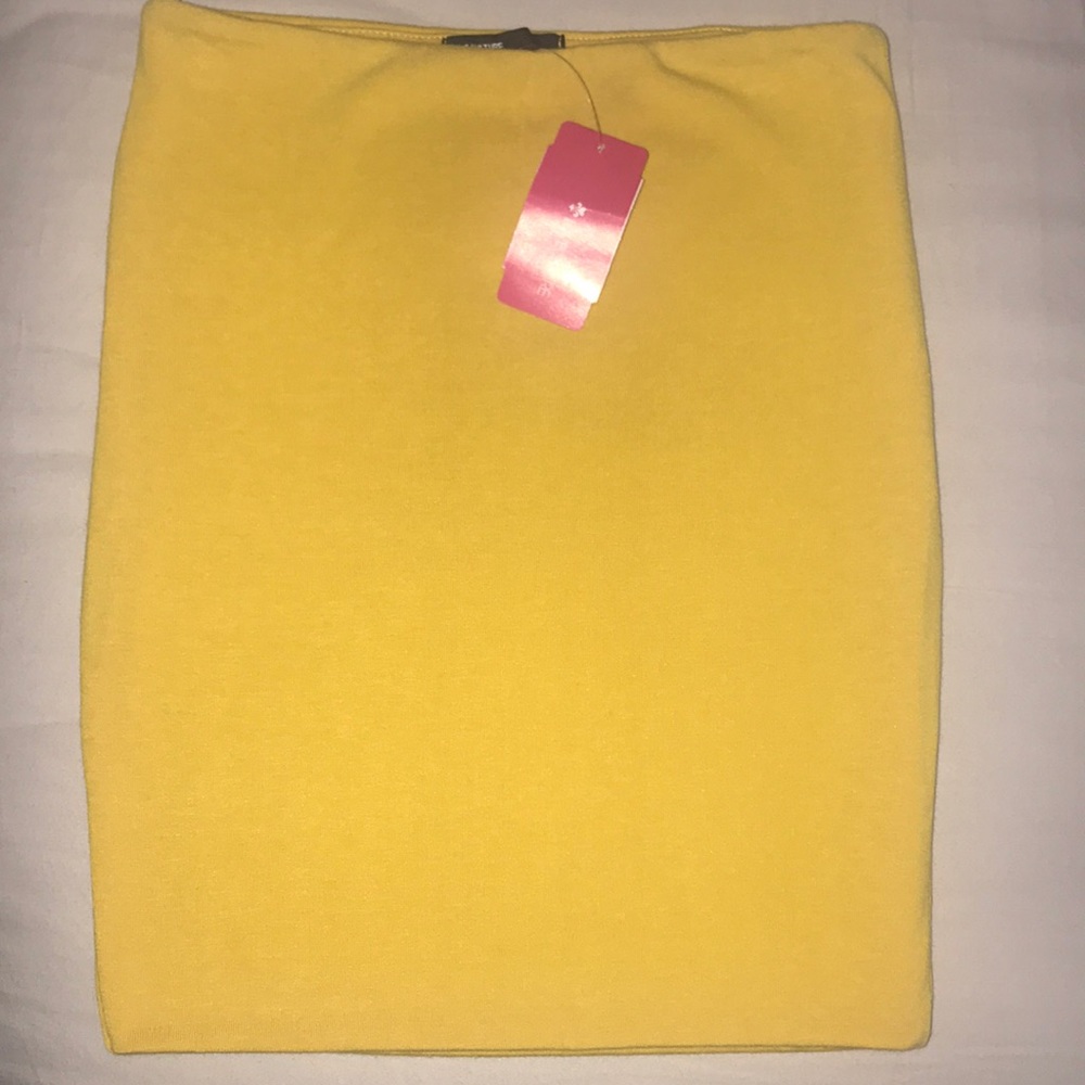 Yellow skirt